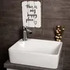 Umywalka nablatowa KERRA KR-44, ceramiczna, biała, 44 cm Podgląd zdjęcia produktu 5