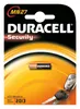 A Duracell MN27 battery in its retail packaging, with a car key fob and keys shown in the foreground. Produktbild-Vorschau