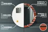 Spiegel Rund mit Aufdruck - Wandspiegel Design Wandmontage Produktbild-Vorschau 6