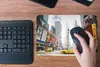 MuchoWow® Mauspad Mousepad New York - Taxi - Architektur Produktbild-Vorschau 4