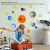 14 stücke Leuchtende Planeten Wandaufkleber Glow in The Produktbild-Vorschau 12