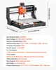 Fresatrice CNC VEVOR 3018, mandrino da 60 W, macchina per Anteprima dell’immagine prodotto 7