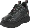 Buffalo  Damenschuhe Schnürschuhe Sportive Schwarz Freizeit Produktbild-Vorschau 5
