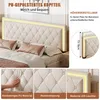 Lit tapissier INONEFT 160x200 cm avec 4 tiroirs et Voir les images du produit 9