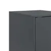 vidaXL Sideboard Anthrazit 34,5x39x107 cm Stahl Produktbild-Vorschau 11
