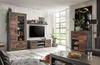 Vitrine "Ward" in Used Wood mit grau Vitrinenschrank 97 x Produktbild-Vorschau 5