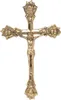 Wandkreuz Inri Kruzifix mit Jesus Christus Figur auf Kreuz Produktbild-Vorschau 1