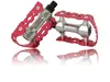 XERAMA Pedali MTB/City Bike Asse Alu CR-Mo - Rosso Anteprima dell’immagine prodotto 4