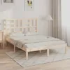 Design Möbel Massivholzbett 140x200 cm - 2024 Neu Produktbild-Vorschau 1