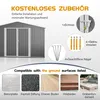 Abri de jardin robuste en métal – Abri de jardin XXXL avec Voir les images du produit 6
