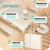 3zónový masážní stůl s 10cm polstrováním a dřevěným rámem - Náhled obrázku produktu 4