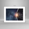 Poster - Poster ohne Rahmen - Kosmos Erde Sonne - 40x30 cm Produktbild-Vorschau 4