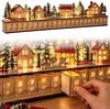 Holz Adventskalender Zum Befš¹llen Weihnachtsdorf Produktbild-Vorschau 1