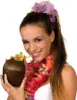Kokosnuss Becher Aloha Hawaii 13cm Produktbild-Vorschau 3
