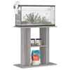 vidaXL Aquariumständer Grau Sonoma 60 x 30 x 60 cm Produktbild-Vorschau 3