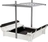 WONDERMAKE® Design Sandkasten Holz mit Dach, Abdeckung & Produktbild-Vorschau 1
