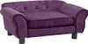 vidaXL Hundesofa Burgunderrot 72x45x30 cm Plüsch Produktbild-Vorschau 8