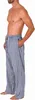 Herren Schlafanzug Pyjama Hose lang kariert aus Baumwolle ; Produktbild-Vorschau 2