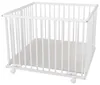 WALDIN Baby Laufgitter Laufstall ca.100 x 100 cm Buche Produktbild-Vorschau 2