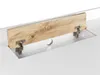 BELIANI Schreibtisch Weiß / Heller Holzfarbton 120 x 60 cm Produktbild-Vorschau 9