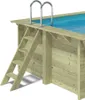 Pool AQUA 4.65 x 2.85 - H.1.24 m, sandfarben, mit am Beton Produktbild-Vorschau 10