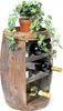 DanDiBo Weinregal Weinfass 1555 Holz Stehend Braun 50 cm Produktbild-Vorschau 4