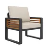 Garten-Lounge-Set, Gartensofa mit Esstisch aus Massivholz, Produktbild-Vorschau 14