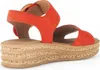 Gabor Comfort Plateau Sandale - Rot Leder : 39 : Normal Produktbild-Vorschau 5