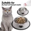 Katzennäpfe,2 Stück Futternapf Katze, Futternapf Katze Produktbild-Vorschau 2