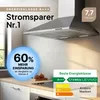 LEVIVO A+++ Dunstabzugshaube 60cm Umluft & Abluft mit 410 Produktbild-Vorschau 4
