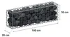 Gabbione 100 cm x 30 cm x 20 cm (L x H x P), maglia 5 cm x Anteprima dell’immagine prodotto 4