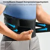 Rückenbandage, Bandscheiben-Gürtel, Lendenwirbelstütze, mit Produktbild-Vorschau 6