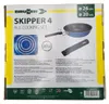 The image shows the packaging of a Brunner Skipper 4 ALU Cooking Set. Produktbild-Vorschau