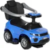 Odrážedlo auto Lorelli OFF ROAD + Vodicí tyčí BLUE Náhled obrázku produktu 4