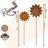 Rostikal Set de 2 fiches de jardin en métal Décoration Voir les images du produit 2