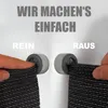 4 Premium Handtuchhalter im Set für Bad, Küche und Haushalt Produktbild-Vorschau 2