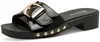 Tamaris Damen Pantolette Clog mit Sohle in Holzoptik und Produktbild-Vorschau 7