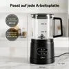 Olvy Elektrischer Milchaufschäumer aus Glas 4-in-1, 500 W, Produktbild-Vorschau 3