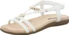 living UPDATED Damen-Sandalette Weiß, Farbe:weiß, EU Produktbild-Vorschau 1