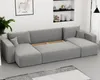 Idohome Ecksofa-Wohnzimmer Sofa mit Schlaffunktion und Produktbild-Vorschau 3