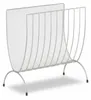 relaxdays 10022511_55 relaxdays Zeitungsständer silber Voir les images du produit 5