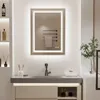 Zrcadlo do koupelny Vrygle LED 60 x 80 cm – nástěnné Náhled obrázku produktu 6