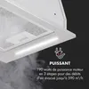 Down Under Hotte aspirante encastrable 60cm 590 m³/h LED - Voir les images du produit 3