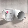 Mr. & Mrs. Panda Tasse 4. Geburtstag - Weiß - Geschenk, Produktbild-Vorschau 4