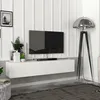Hängendes TV Lowboard Aristo mit 2 Türen, modernes Design, Produktbild-Vorschau 3
