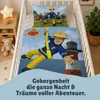 Baby Bettwäsche 100 x 135 cm Feuerwehrmann Sam (Klein-) Produktbild-Vorschau 4