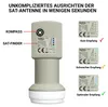 XORO SF 100 Universal Single LNB integrierter digitaler Produktbild-Vorschau 2