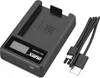 USB Ladegerät für Nikon EN-EL9 EN-EL9A Akkus beleuchtetes Produktbild-Vorschau 6