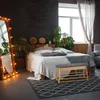 Ławka na buty Relaxdays na 8 par, 2 półki, składana Podgląd zdjęcia produktu 6
