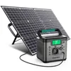 SWAREY Ladegerät 555Wh 230V mit 100W Solarpanel, 550W(1100W Produktbild-Vorschau 1